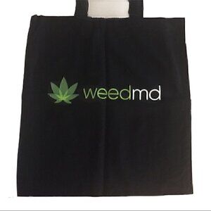 WeedMD  Black Tote Bag